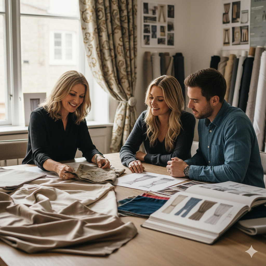 Custom curtain design service